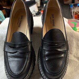 Jon Josef Black Women's Loafers